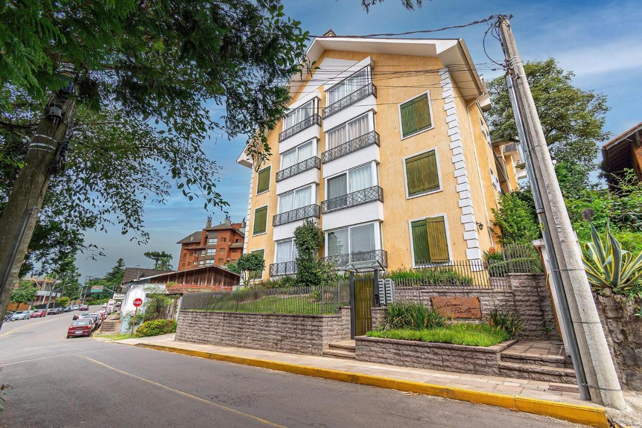 Apartamento Rosa Edificio Giovani Pizetta Gramado Exterior foto