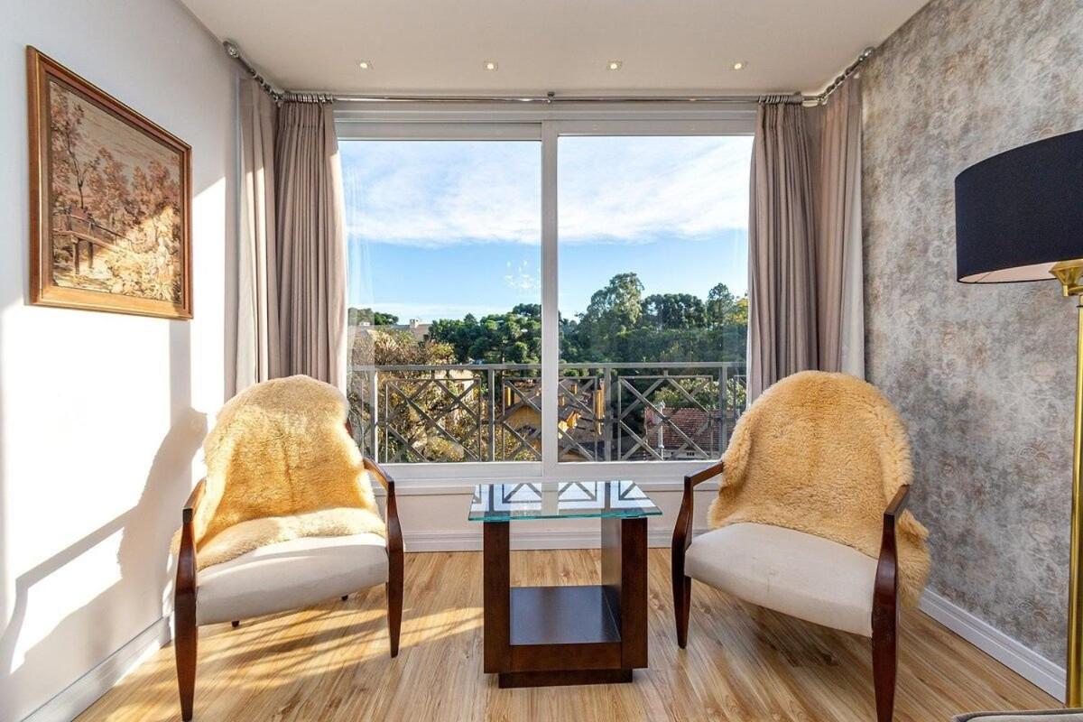 Apartamento Rosa Edificio Giovani Pizetta Gramado Exterior foto