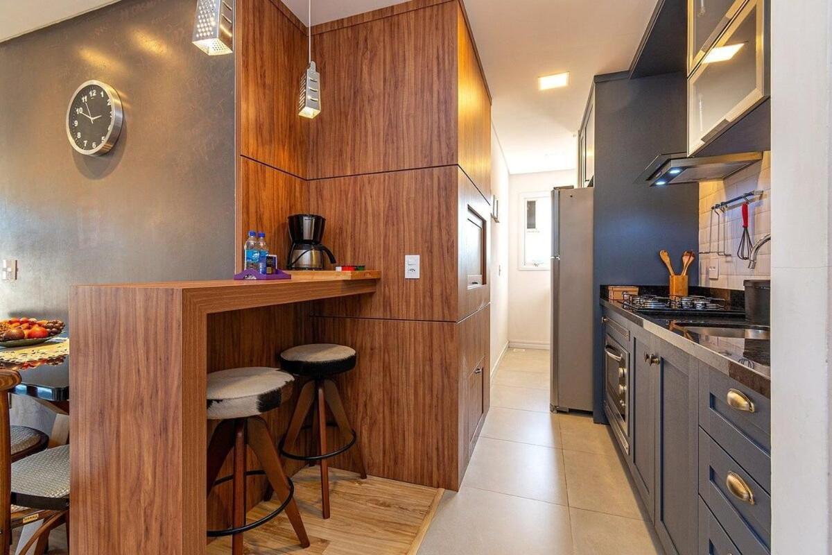 Apartamento Rosa Edificio Giovani Pizetta Gramado Exterior foto