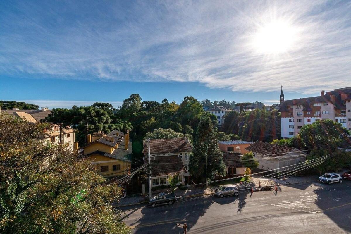 Apartamento Rosa Edificio Giovani Pizetta Gramado Exterior foto