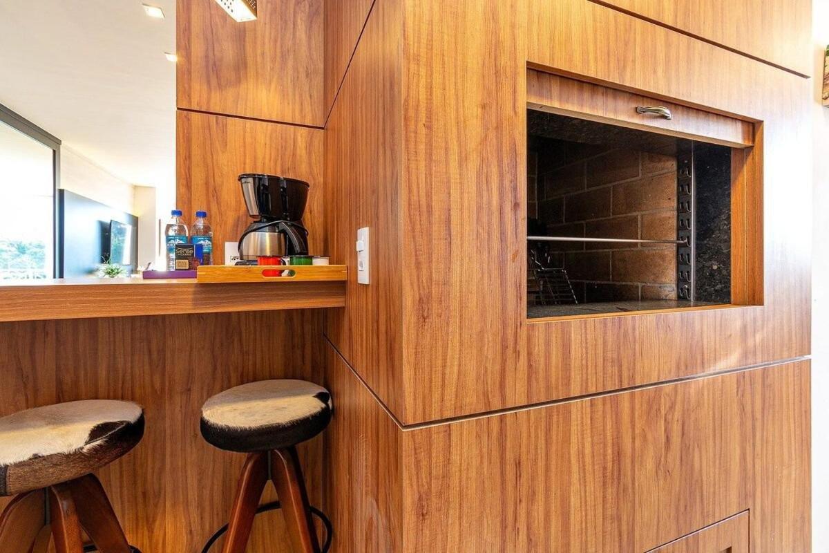 Apartamento Rosa Edificio Giovani Pizetta Gramado Exterior foto